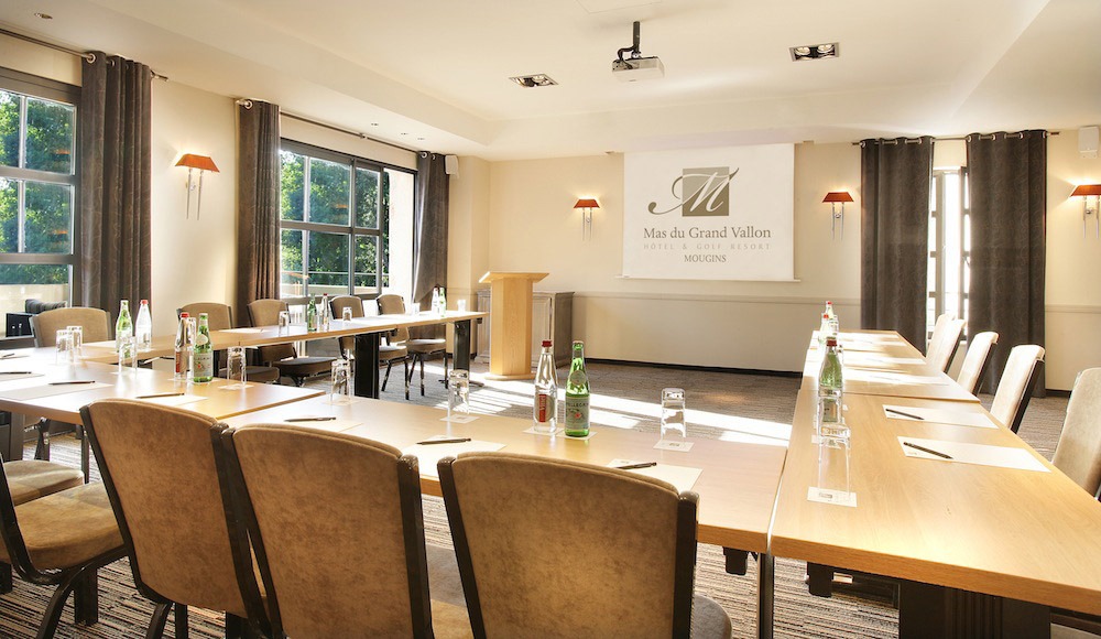 Salle de séminaire aux Mas du Grand Vallon Mougins